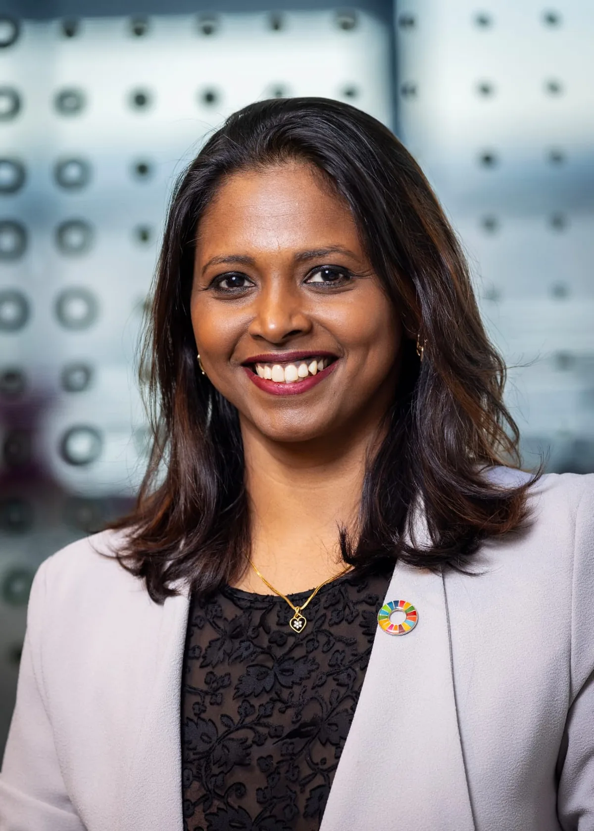 Portrait of Dr. Chandra Vadhana Radhakrishnan (Dr. CeeVee)